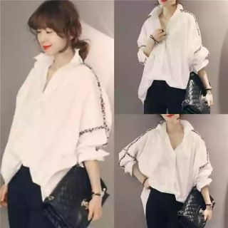 (Ảnh thật) (có bigsize) Áo sơ mi form rộng