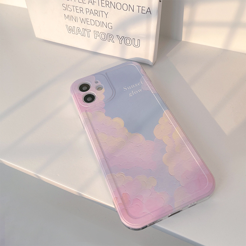 Ốp iphone Vỏ điện thoại silicon  tpu Phone Case For iPhone 11 Pro Max X Xr Xs Max 7 8 Plus Se 2020 12 pro max