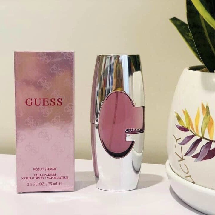 có bill bảo hành Nước Hoa Nữ Guess For Women EDP 75ml nhập khẩu chính ngạch pháp
