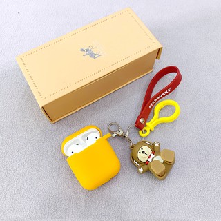 Bao vỏ hộp airpods - case airpods bé cún vẫy tay