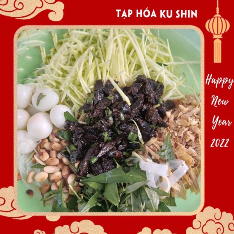 Khô bò đen cắt sẵn 500g