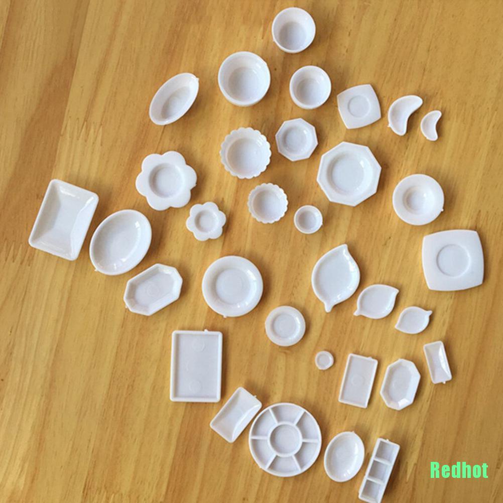 Set 33 Mô Hình Búp Bê Mini Bằng Nhựa Dùng Để Trang Trí Nhà Búp
