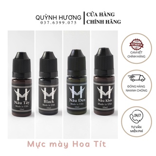Mực mày phun xăm hoa đào / hoa tít - mực phun xăm mỹ