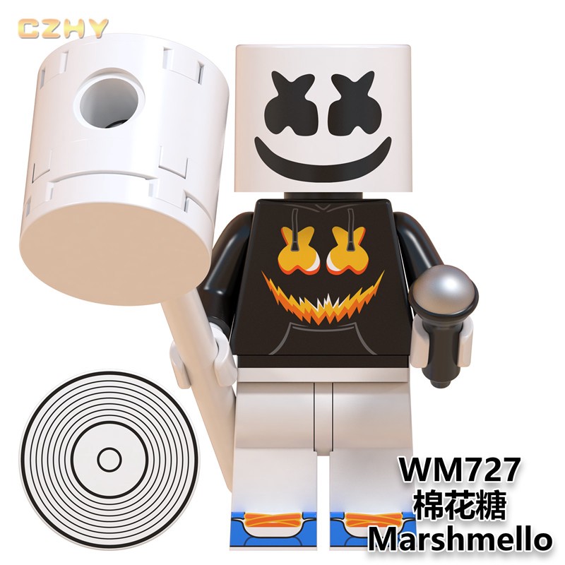 Bộ Lắp Ghép Lego Nhân Vật Dj Marshmellow Aim Agent Cho Trẻ Em Wm6064