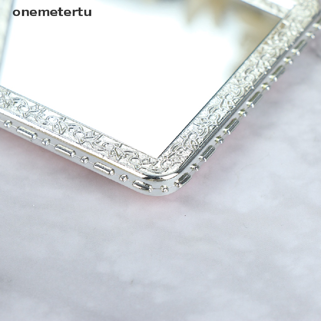 [Hàng mới về] Gương trang điểm hai mặt mini dạng gập phong cách vintage tùy chọn kiểu dáng