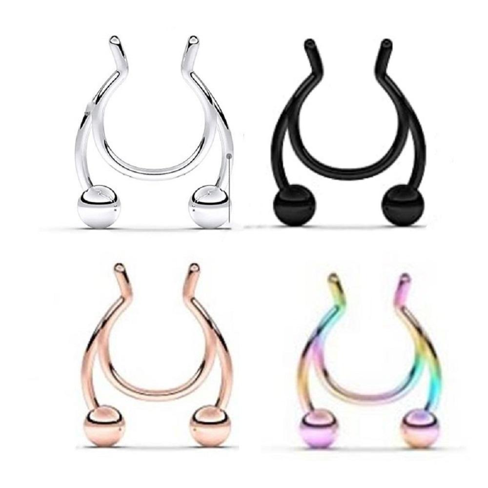 1 Khuyên Xỏ Mũi / Tai / Mũi Giả Trang Sức