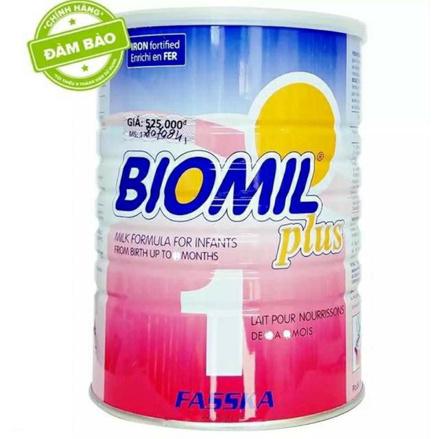 Sữa bột Biomil số 1 800g