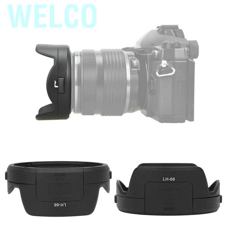 Loa che nắng Welco Lh-66 cho ống kính Olympus M.Zuiko Ed 12-40mm F2.8 