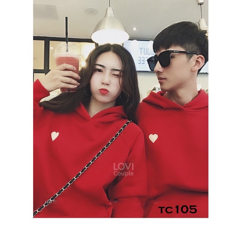 Hoodie nỉ in ♥️ trang trí (có bán lẻ) (có 4 màu)