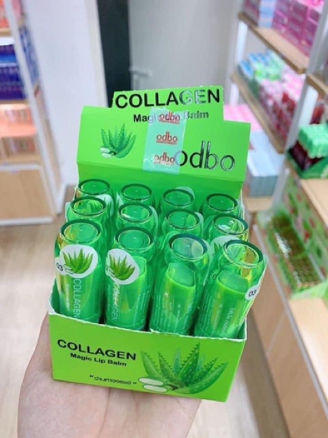 Son Dưỡng Odbo Collagen Magic Lip Balm