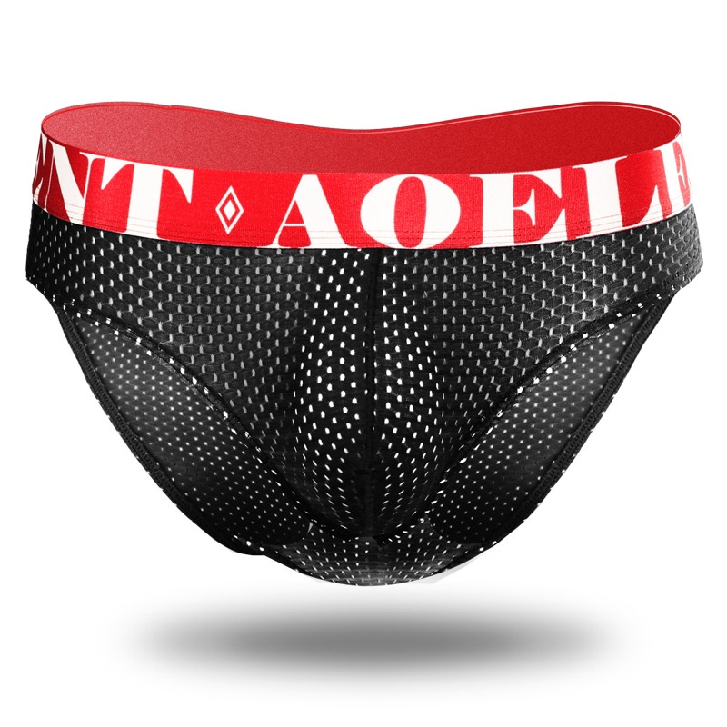 Quần lót 184 vải lụa mát siêu mỏng thoáng khí co giãn kháng khuẩn thời trang mùa hè tiện lợi cho nam