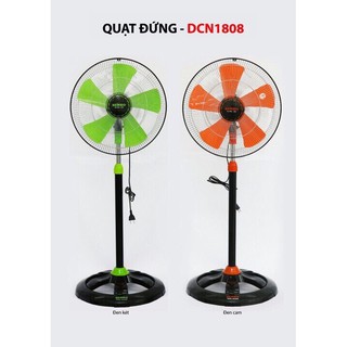 QUẠT ĐỨNG CÔNG NGHIỆP 4.5 TẤC MẠ CROM SENKO DCN1808