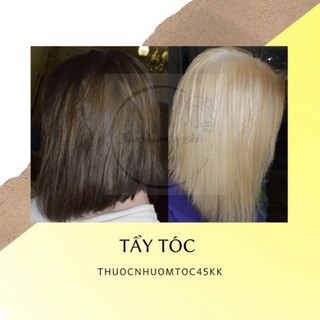 Bột tẩy tóc đóng chai cao cấp kèm oxy