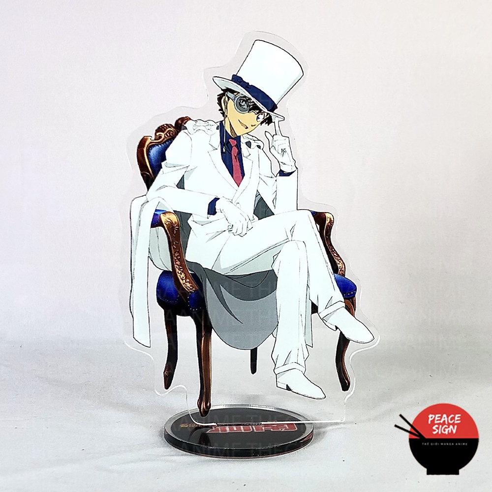Standee DETECTIVE CONAN ver GHẾ TỰA mô hình Thám Tử Lừng Danh tượng acrylic standee anime mica chibi trang trí