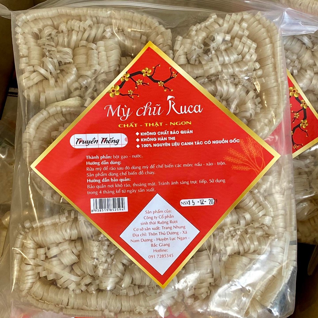 MÌ CHŨ TRẮNG/ RAU CỦ