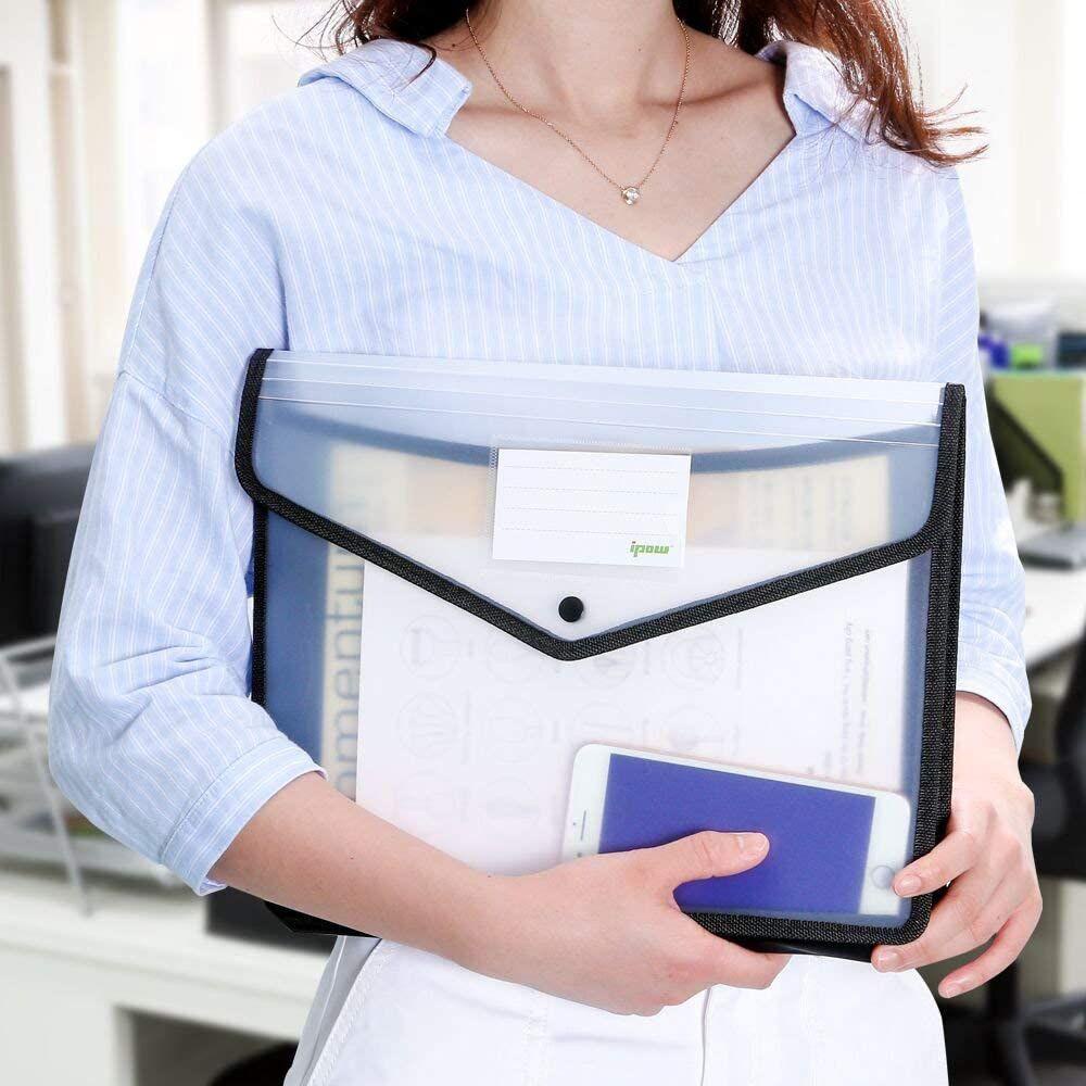 Túi Đựng Tài Liệu Trong Suốt Chống Thấm Nước Tiện Dụng