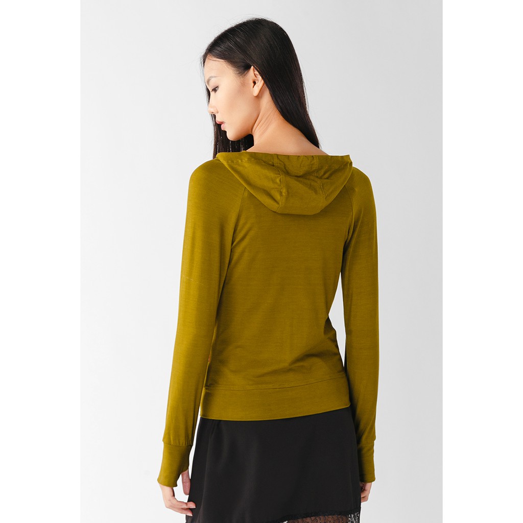 [Mã WABRWA8 giảm 15% đơn 99k] Áo khoác nữ slim 4 túi dây kéo Phúc An 4044 màu rêu | BigBuy360 - bigbuy360.vn