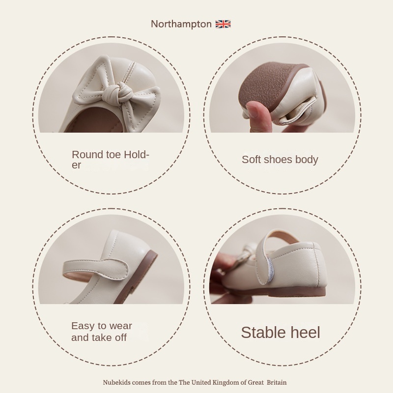 Giày Búp Bê Đế Mềm Chống Trượt Thời Trang Mùa Xuân 2022 Cho Bé Gái 1-3 Tuổi