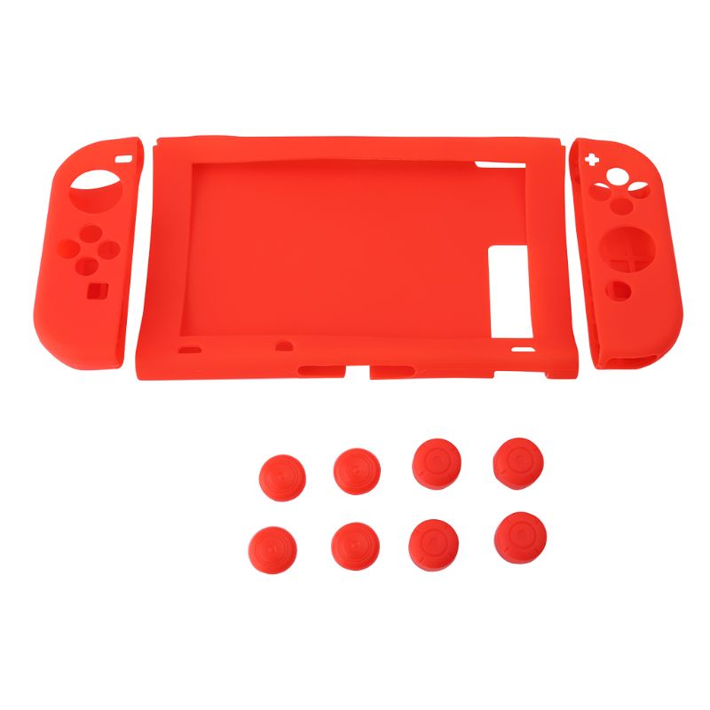 Vỏ Silicone Bọc Tay Cầm Chơi Game Switch 11 Trong 1 Chống Trượt