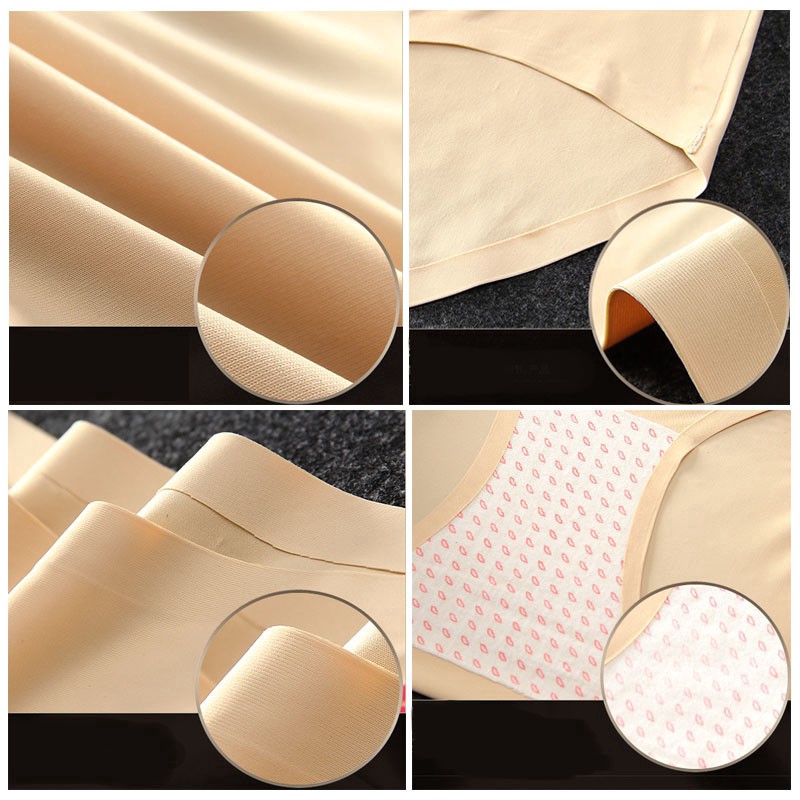 Quần lót lụa không đường may thoáng khí cho nữ