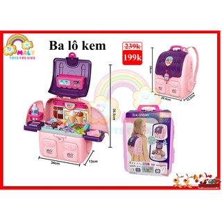 Ba lô đồ chơi, ba lô kem 2 in 1