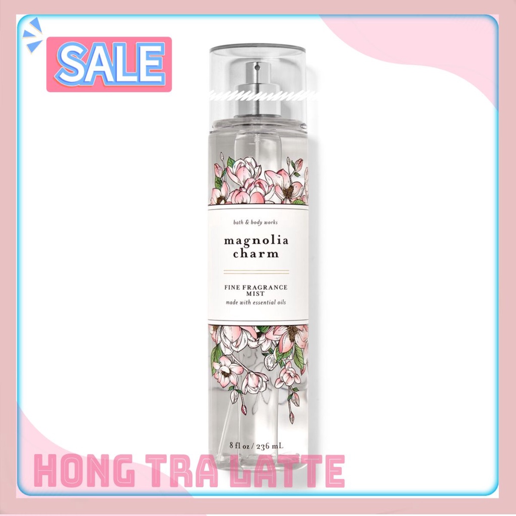 Xịt Thơm Toàn Thân Body Mist Magnolia Charm - Bath & Body Works 10ₘₗ - 30ₘₗ - 50ₘₗ - 100ₘₗ ??̂̀?? ???̀ ????? ?