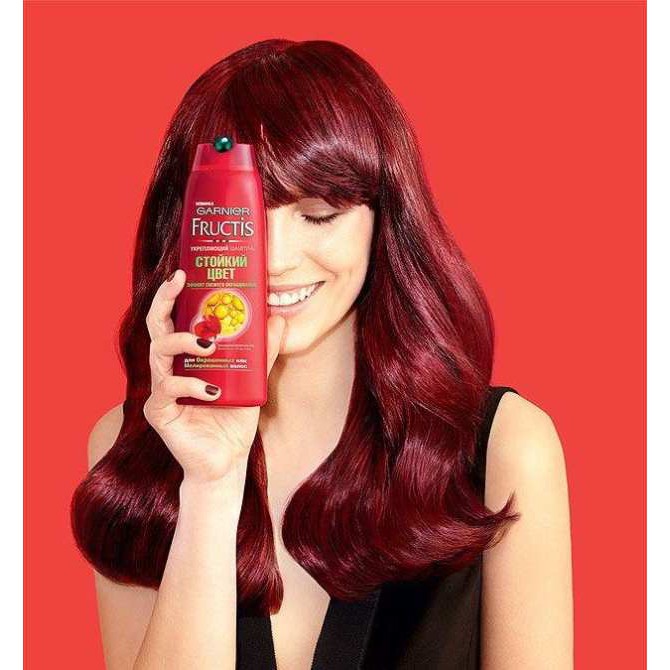 Cặp Dầu Gội Xả Garnier Fructis Color Resist Dành Cho Tóc Nhuộm 250ml/Chai