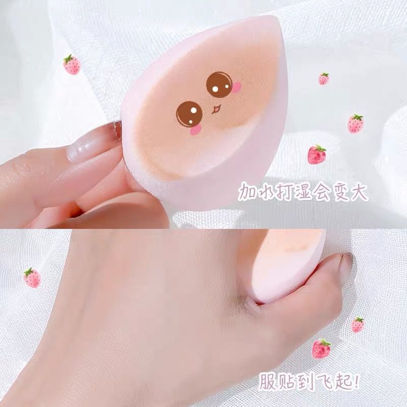 BEAUTY BLENDER (Hàng Mới Về) Mút Trang Điểm Hình Trứng Mềm Mại Có Thể Sử Dụng Cho Các Mỹ Phẩm Dạng Ướt Và Khô