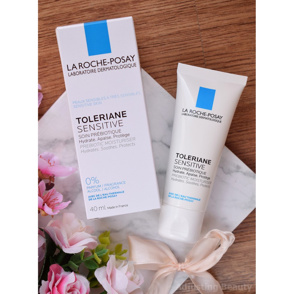 Larocheposay - Kem dưỡng Cấp Nước Làm Dịu cho da nhạy cảm La Roche-Posay Toleriane Skincare 40ml