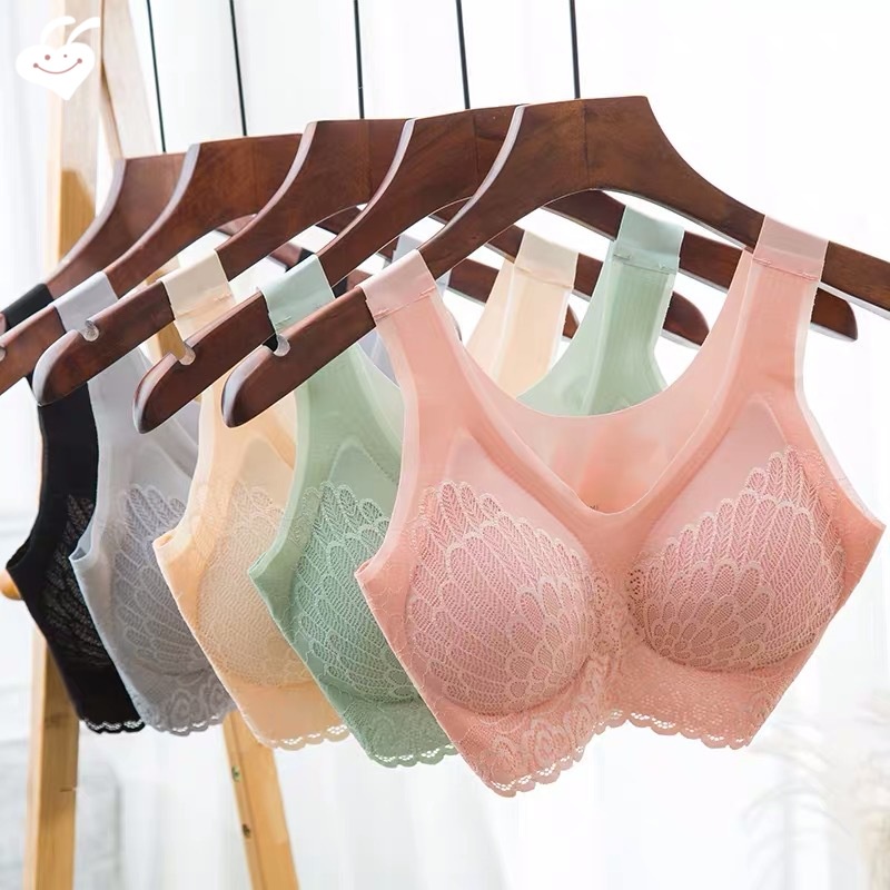 Áo Lót Không Gọng 5D Toàn Diện Thoáng Khí Nâng Ngực Không Dây Cho Nữ