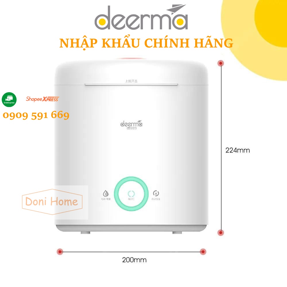 [Mã Hoàn Xu 50k] Máy Tạo Độ Ẩm Deerma Humidifier F301- Fullbox