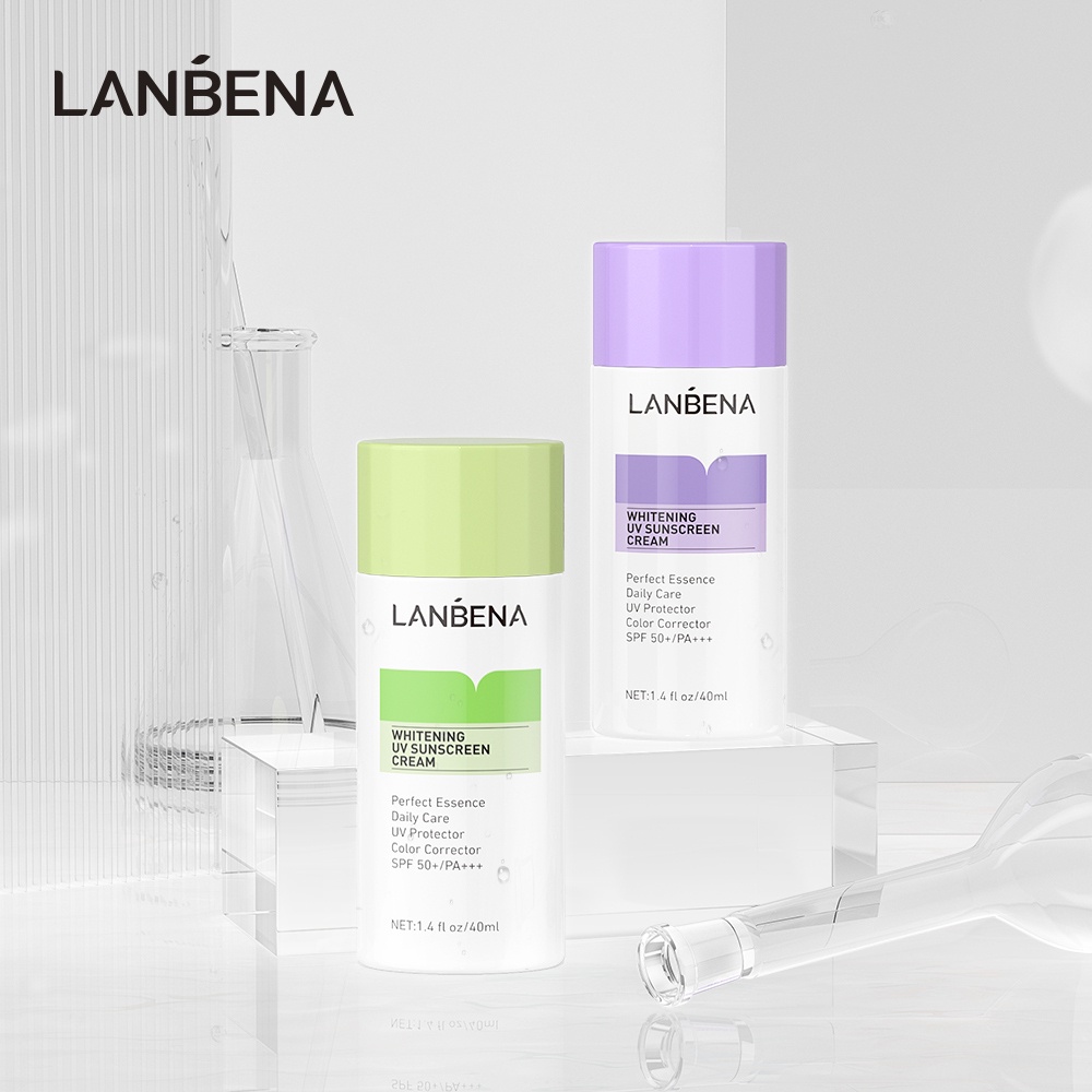 Kem chống nắng LANBENA SPF50+ 40ml dưỡng ẩm làm trắng da hiệu quả