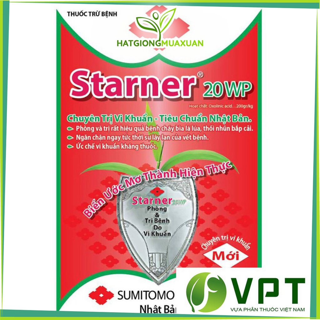 [SIEURE] Starner 20WP đặc trị thối nhũn – Nhật bản hàng đẹp, phân phối chuyên nghiệp.