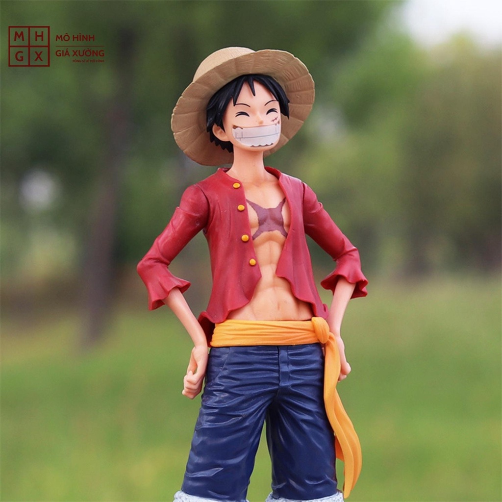 Mô hình Luffy Grandista ( 3 mặt) cực đẹp cao 27cm -  Mô Hình Figure Monkey D.Luffy One Piece