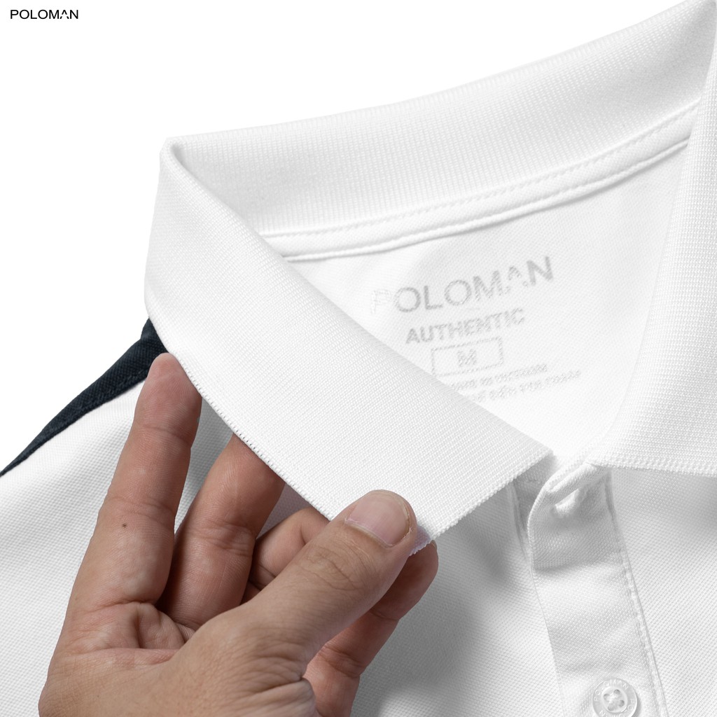 Áo Polo nam cổ bẻ phối TITUS vải cá sấu Cotton xuất xịn,chuẩn form,trẻ trung - thanh lịch - POLOMAN. | BigBuy360 - bigbuy360.vn