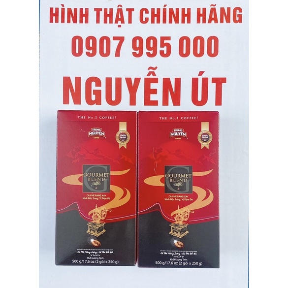 cafe trung nguyên gourmet blend 2 hộp 1kg