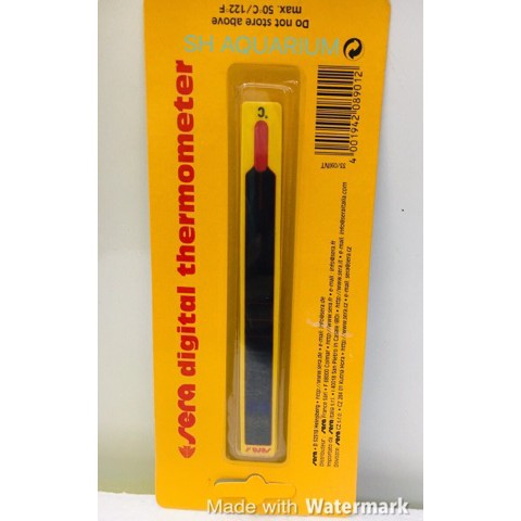 Nhiệt kế dán hồ cá Sera