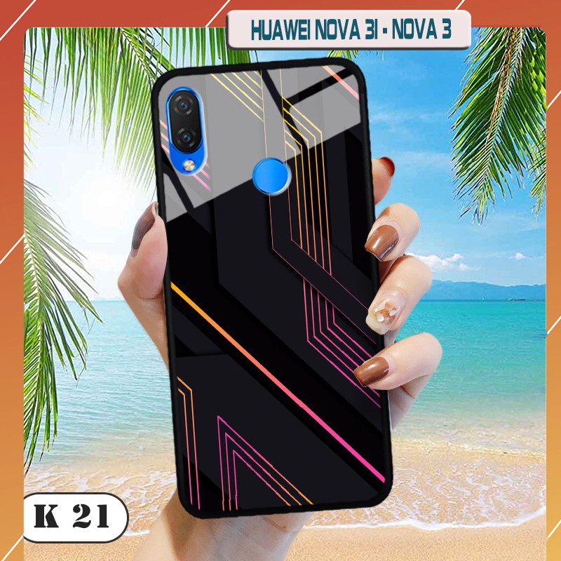 Ốp lưng kính 3D cao cấp Huawei Nova 3/ 3i