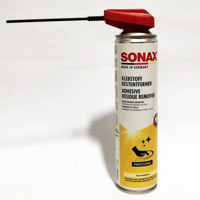 Sản Phẩm Chai xịt tẩy keo, băng dính và bụi sơn thương hiệu Đức - Sonax - Mã 477300