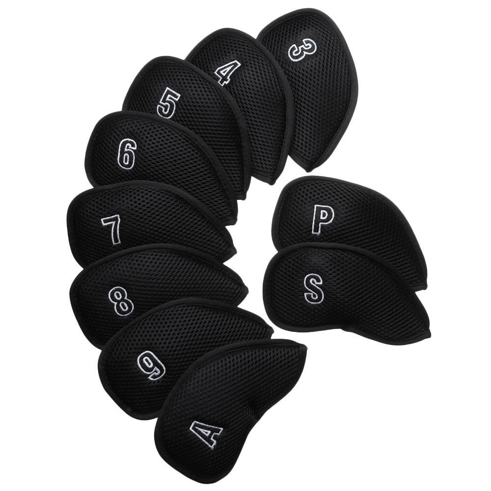 LANSEL Set 10 Vỏ Bọc Đầu Gậy Đánh Golf Bằng Sắt
