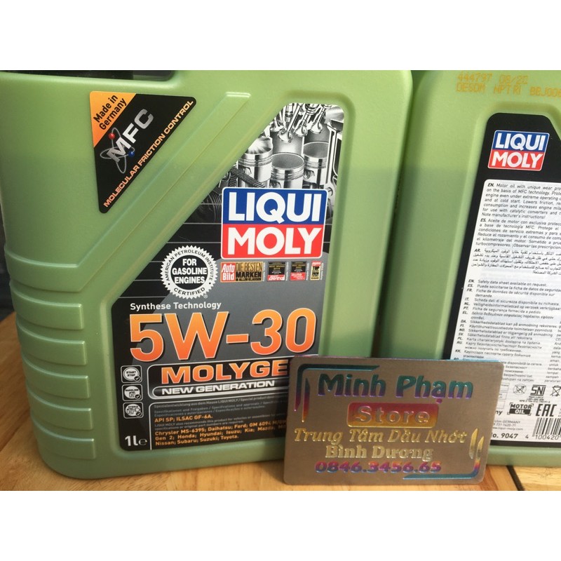 Nhớt Liqui Moly  5W30 dành cho xe tay ga, mát máy, nhẹ xe