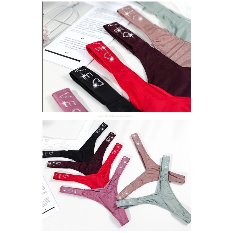 Quần Lót Lụa Lạnh Không Đường May MT4002#Quần Lót Lụa Thoáng Khí Không Lộ Viền May Lưng Thấp Năm 1955