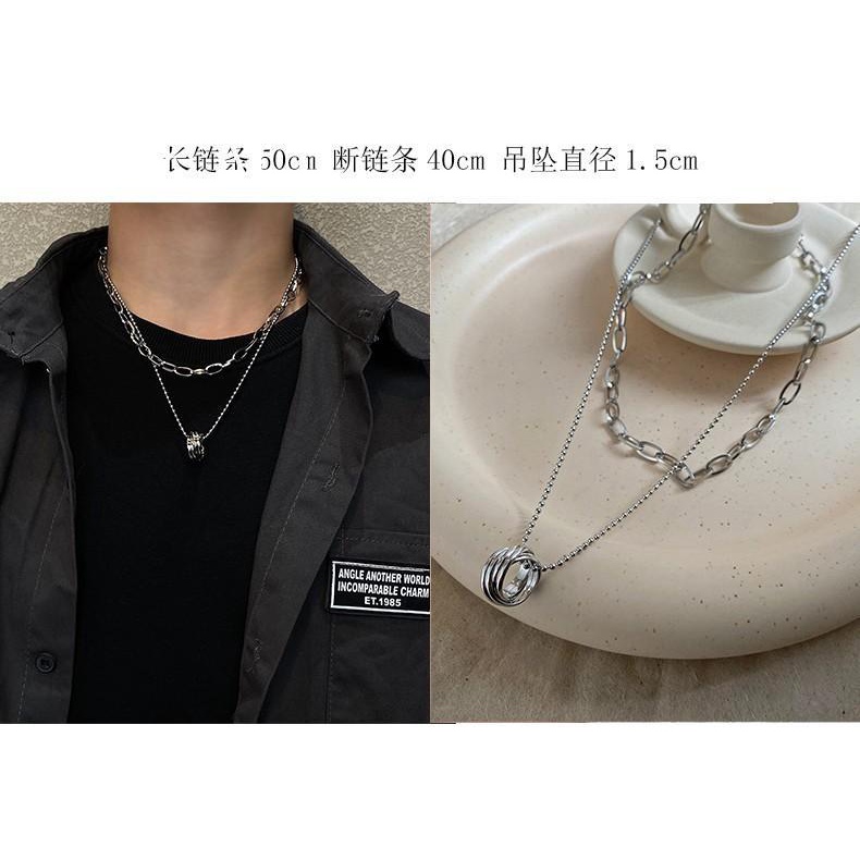 Dây Chuyền Dáng Dài Thiết Kế Sang Trọng Thời Trang Cho Nam Và Nữ