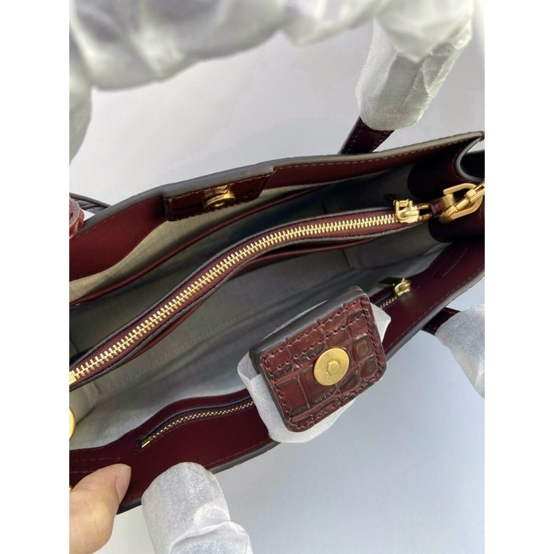 TÚI WALKER EM BOSSED SMALL SATCHEL TORY