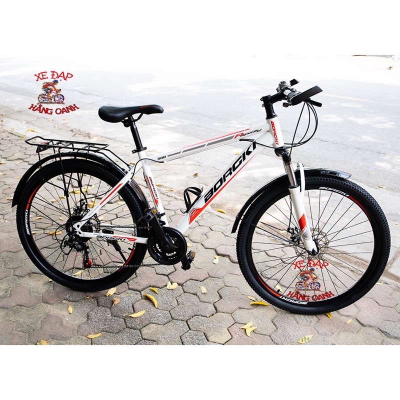 Chắn bùn xe đạp địa hình dài lắp xe vành 26inch bằng thép tặng kèm ốc + tanh nẹp