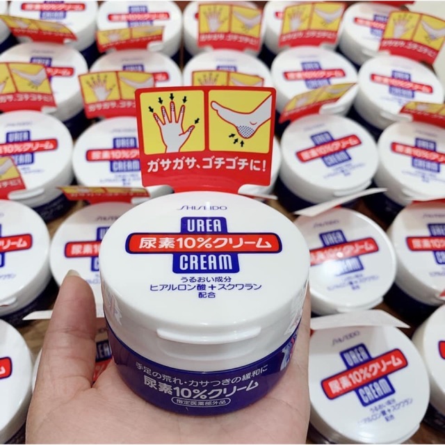 (Có Bill)Kem Bôi Nứt Nẻ Da Tay- Gót Chân Shisheido Urea Cream 100g Nhật Bản