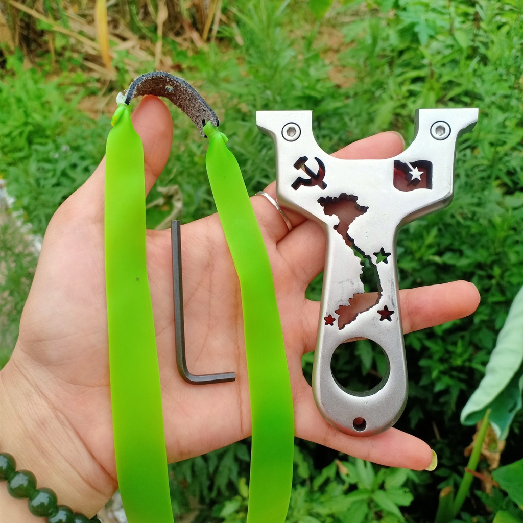 ná inox b. đồ tặng kèm lục giác + 1 dây thun