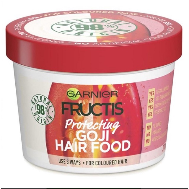 Kem ủ và dưỡng tóc đa công dụng Garnier Fructis Hair Food Mask 390ml