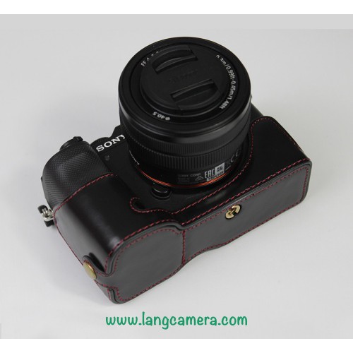 Bao Da Sony A7C - loại halfcase