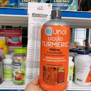 Nước uống nghệ tươi Qunol Liquid Turmeric 1000mg chai 900ml của Mỹ